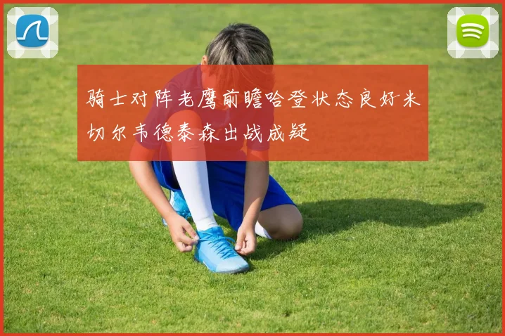 骑士对阵老鹰前瞻哈登状态良好米切尔韦德泰森出战成疑